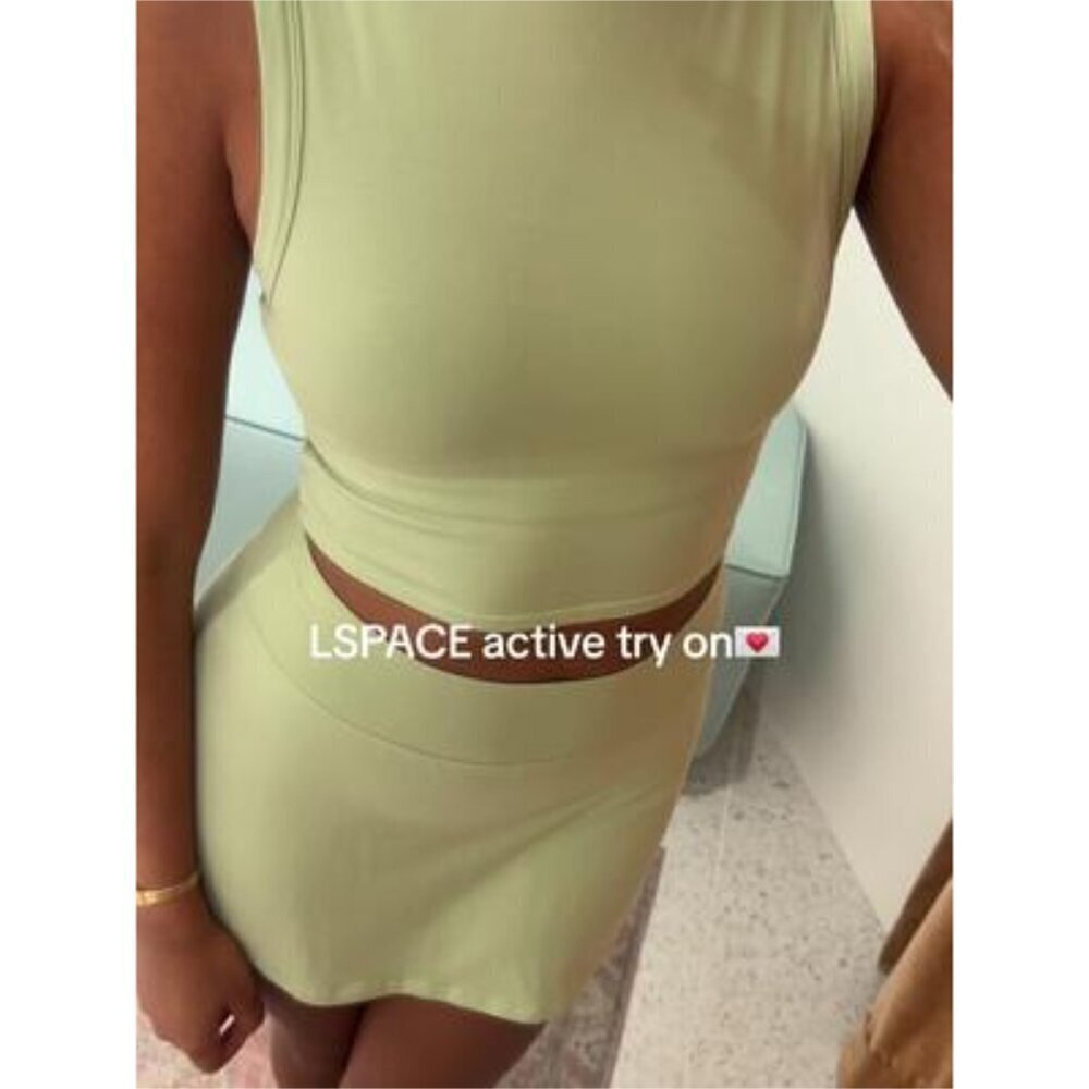 L*SPACE Nolan Skort in Celery Size Small NWT